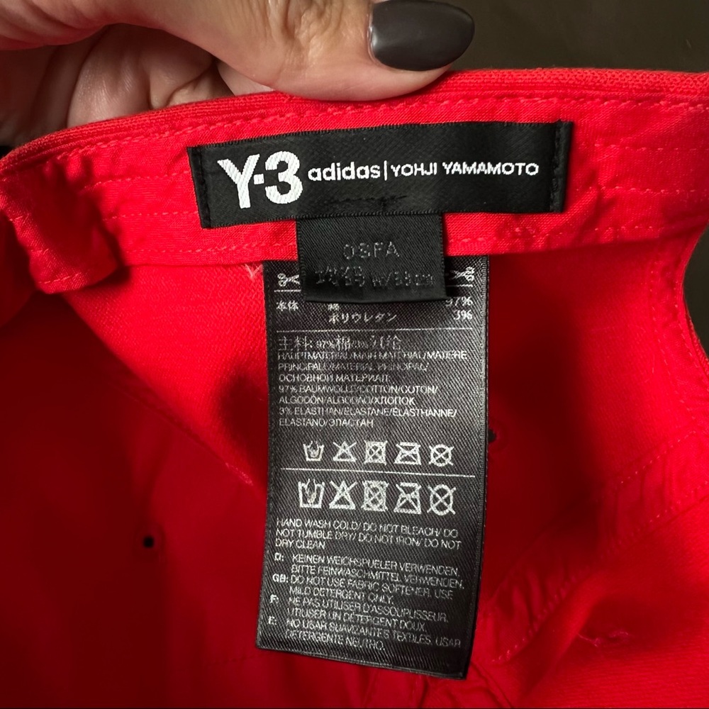 Y-3 red hat - Picture 4 of 4